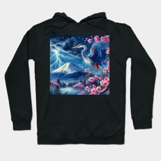 Birdscape . Hoodie